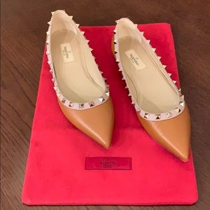 Valentino Garavani Rockstud ballet flats